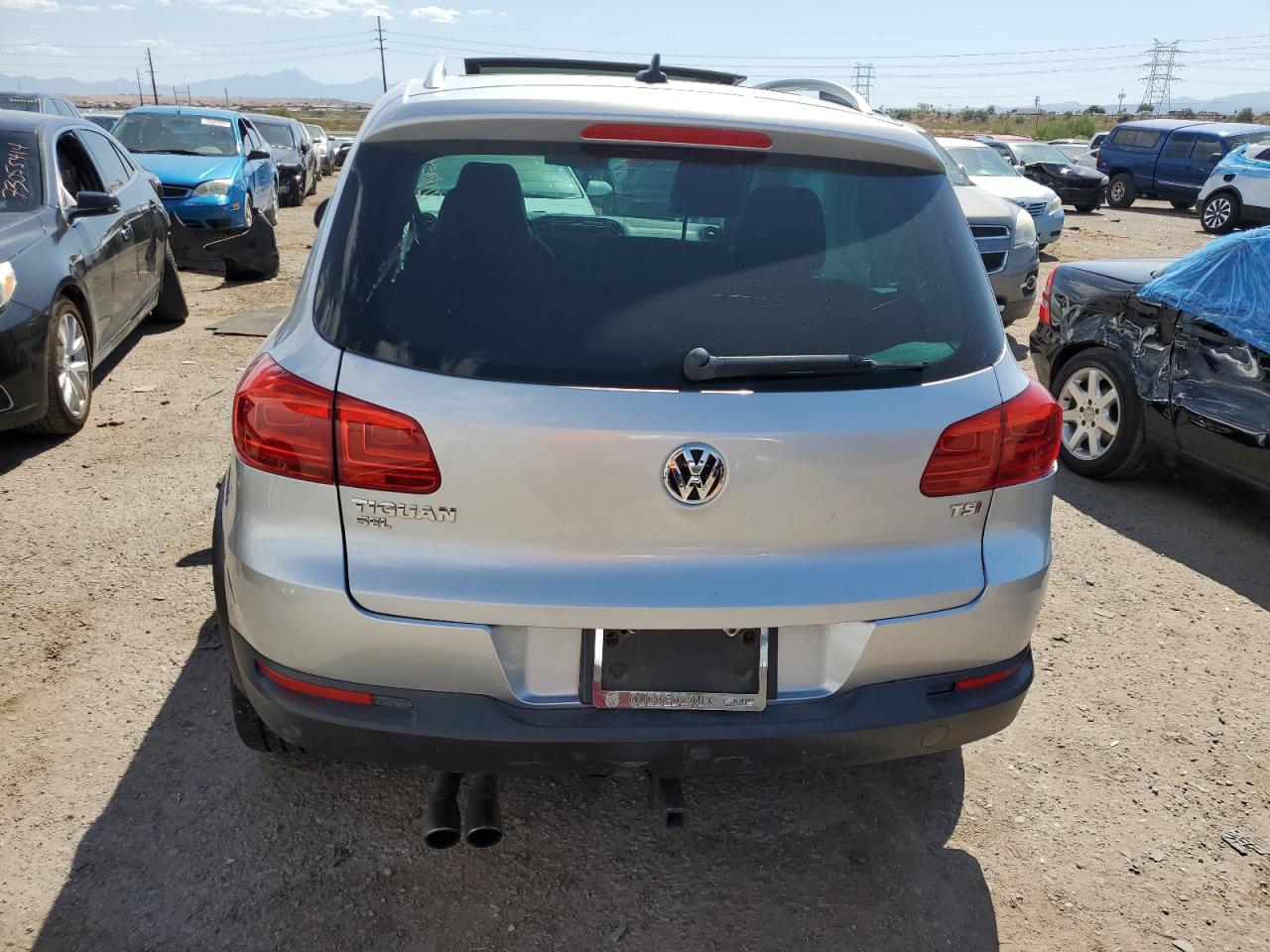 2016 Volkswagen Tiguan S VIN: WVGAV7AX8GW522548 Lot: 72180134