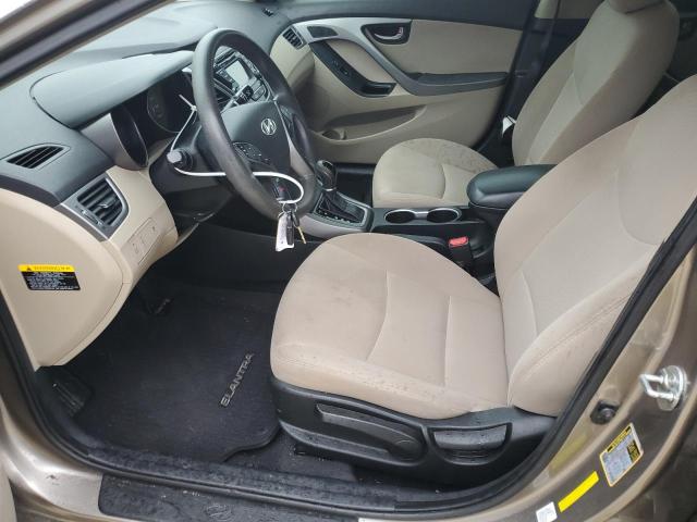  HYUNDAI ELANTRA 2014 tan