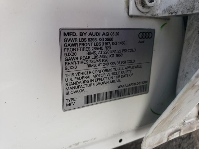 WA1AJAF76LD011359 Audi Q7 PREMIUM 13