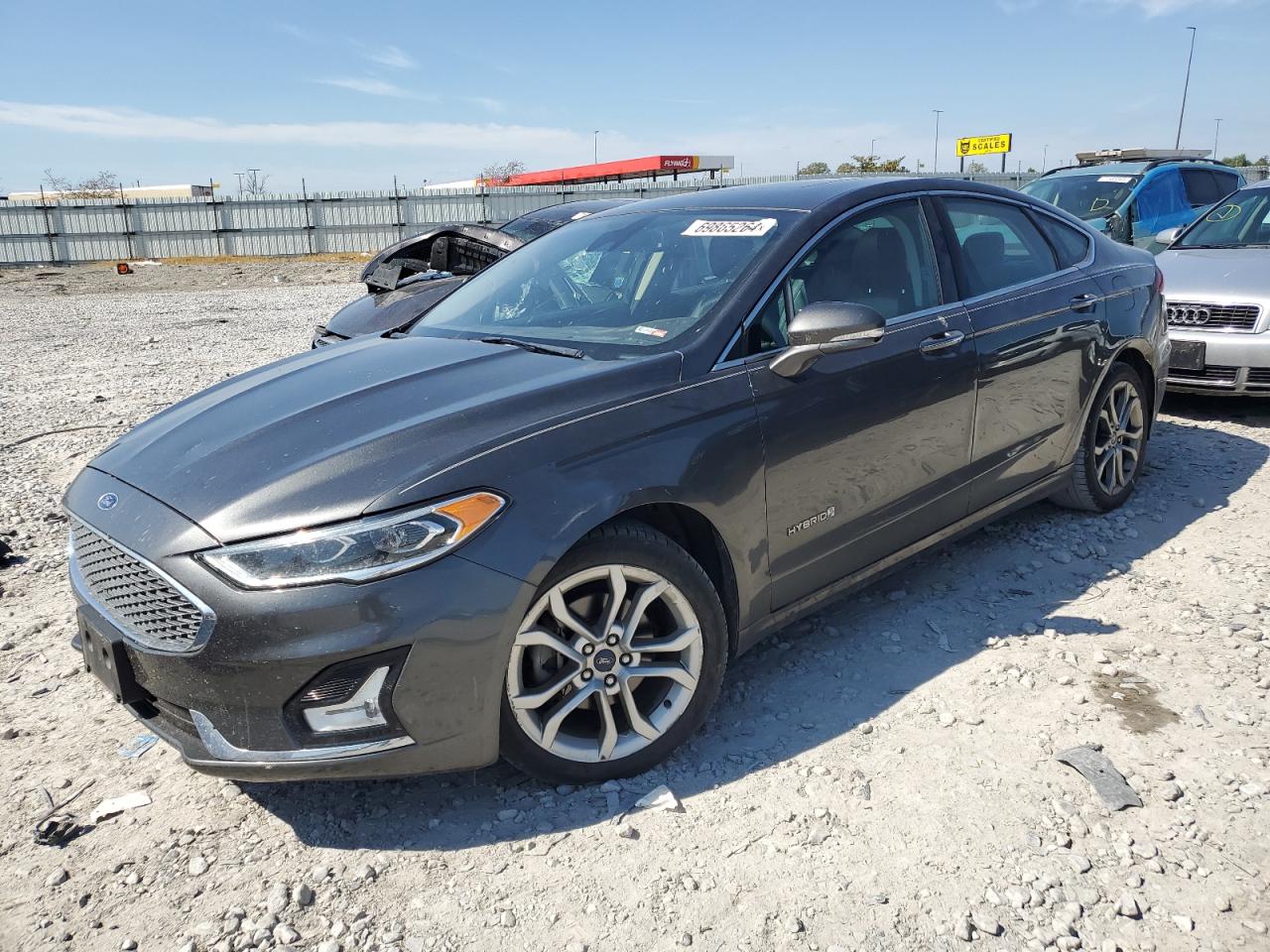 3FA6P0RU5KR136841 2019 FORD FUSION - Image 1