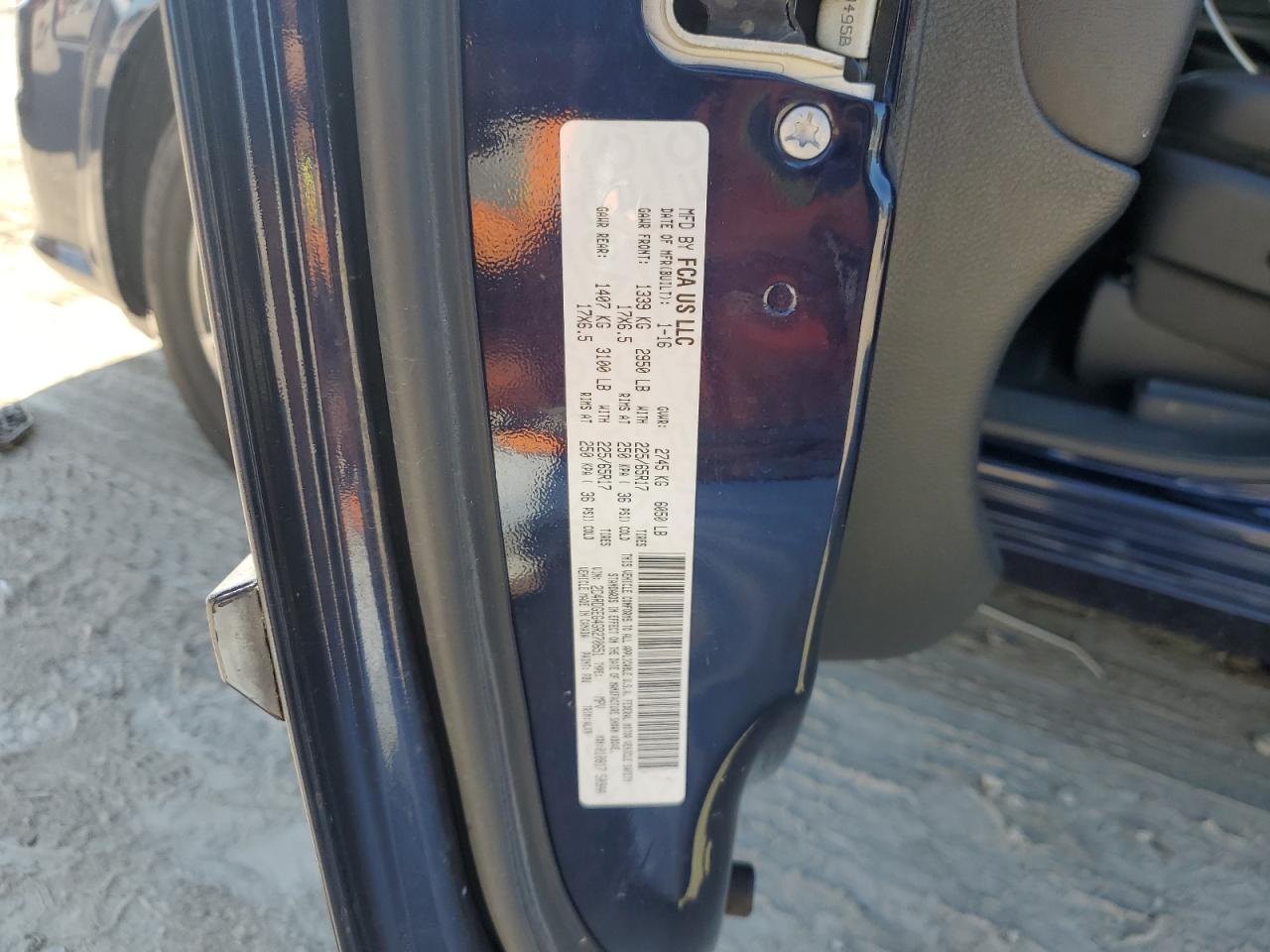 2C4RDGEG4GR270651 DODGE CARAVAN 2016