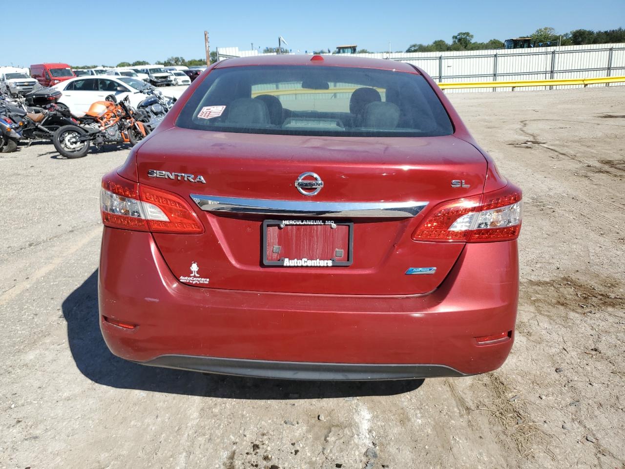 VIN 3N1AB7APXDL699166 2013 NISSAN SENTRA no.6