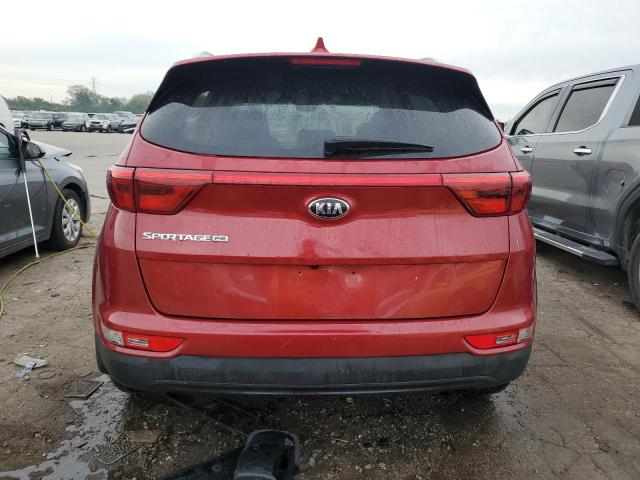  KIA SPORTAGE 2019 Czerwony