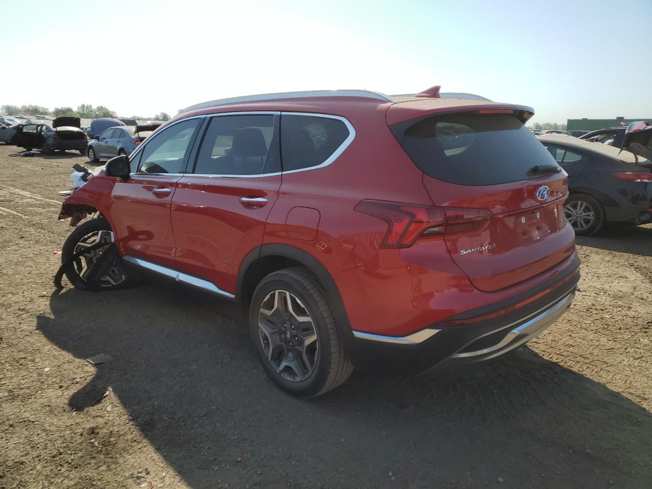 2021 Hyundai Santa Fe Limited VIN: 5NMS4DAL9MH337687 Lot: 71982014