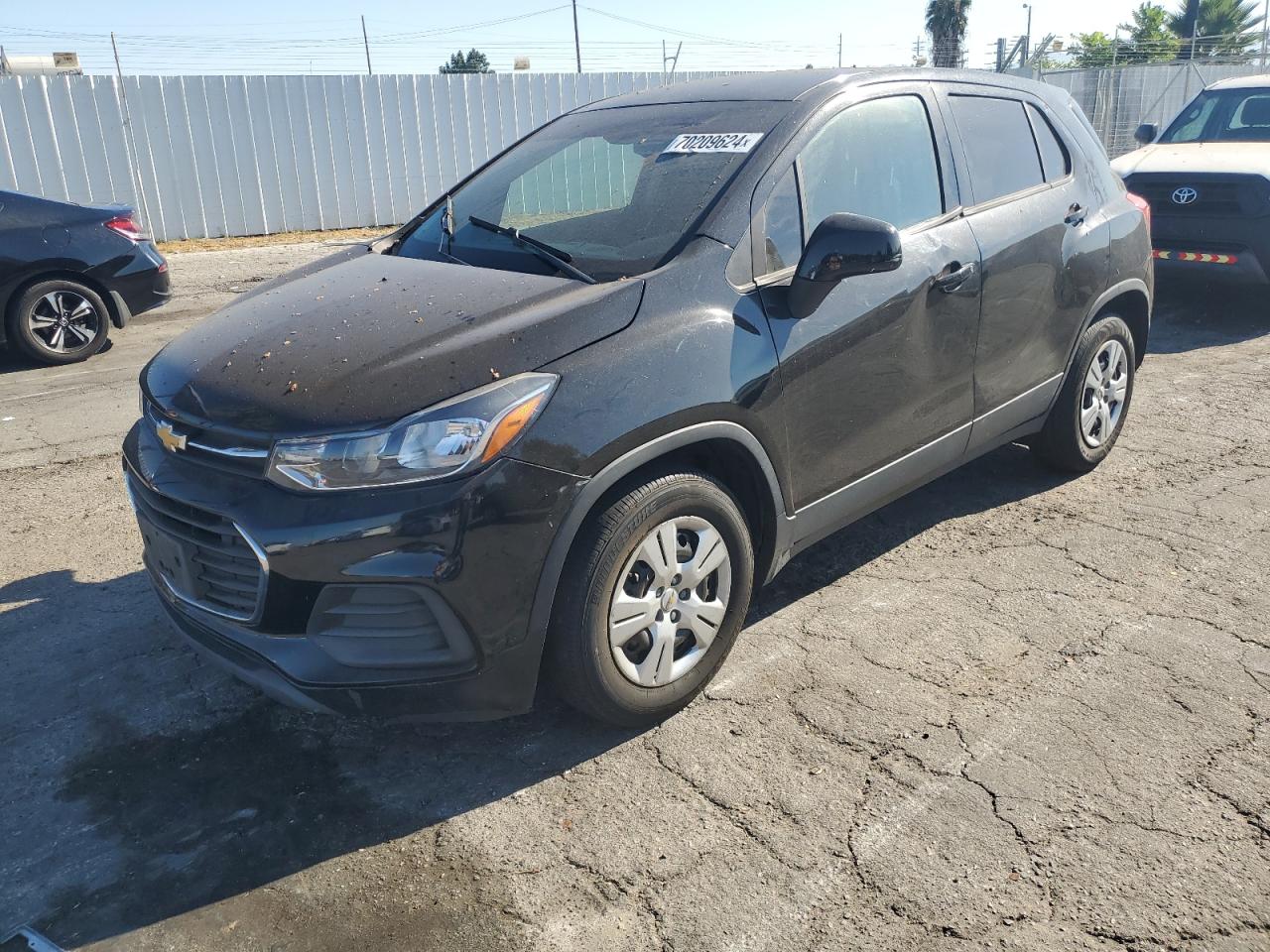 2019 Chevrolet Trax Ls VIN: 3GNCJKSB4KL167561 Lot: 70209624