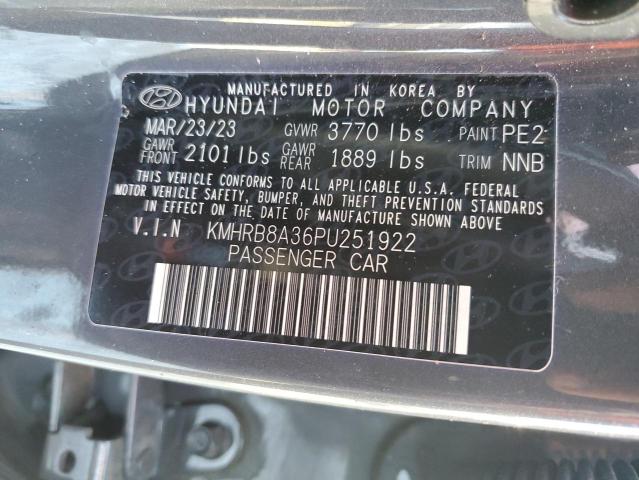 KMHRB8A36PU251922 Hyundai Venue SE 13