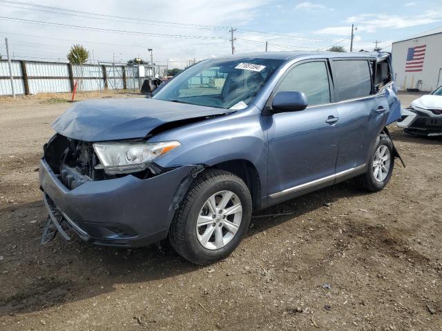  TOYOTA HIGHLANDER 2013 Синий