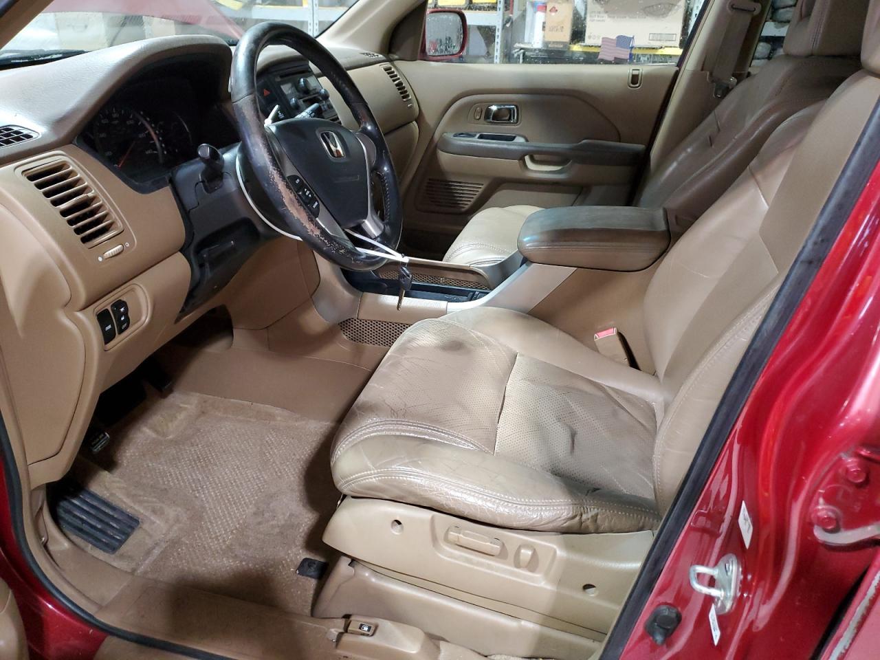 2004 Honda Pilot Exl VIN: 2HKYF18524H516165 Lot: 68648264