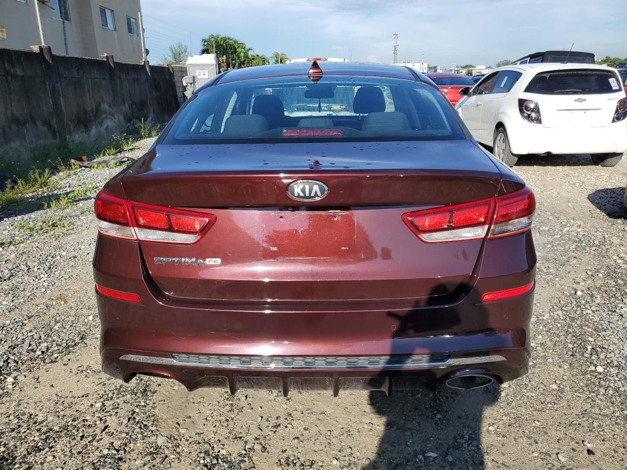 5XXGT4L33KG297592 2019 Kia Optima Lx