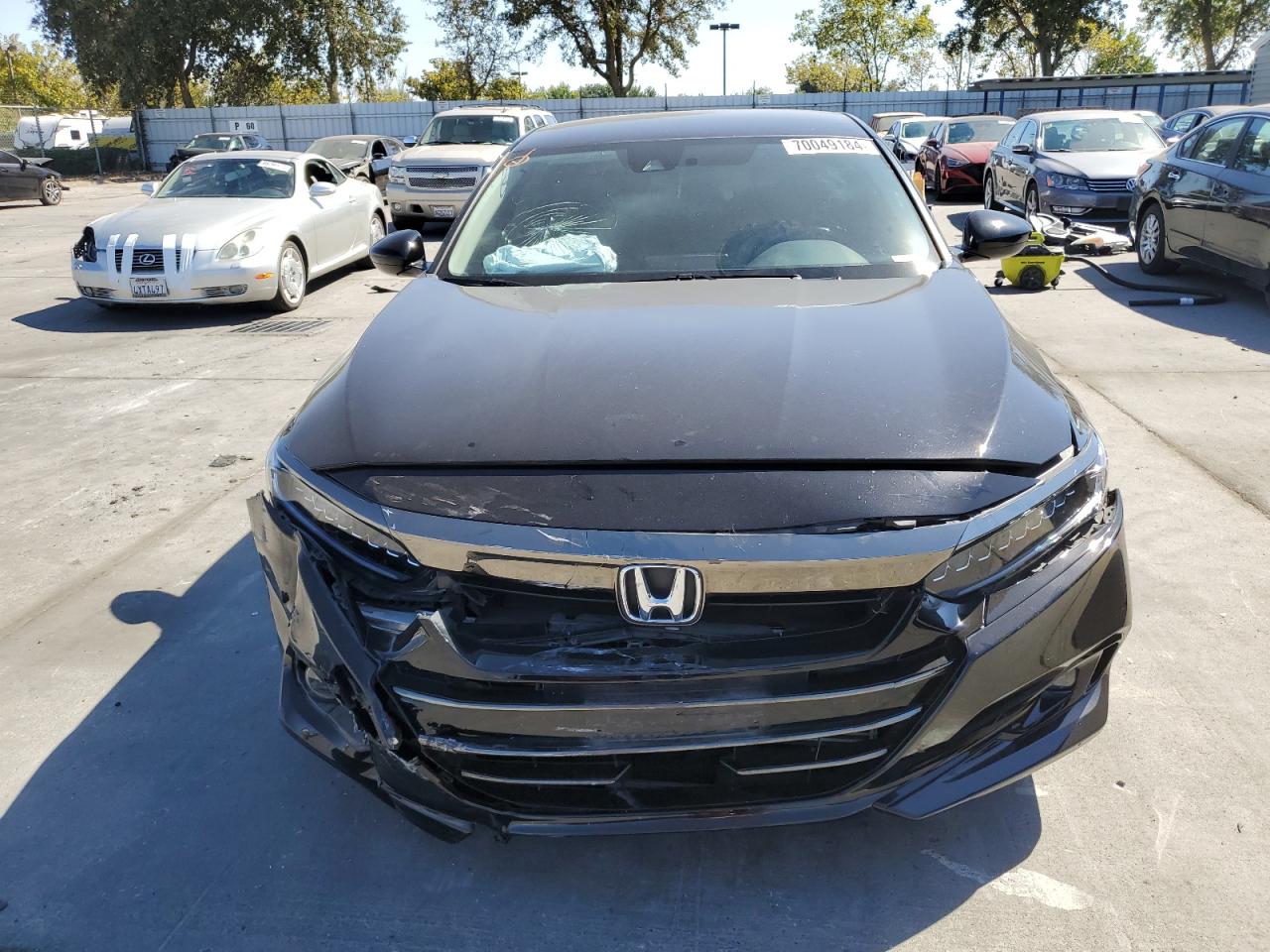 2021 Honda Accord Sport Se VIN: 1HGCV1F45MA101860 Lot: 70049184