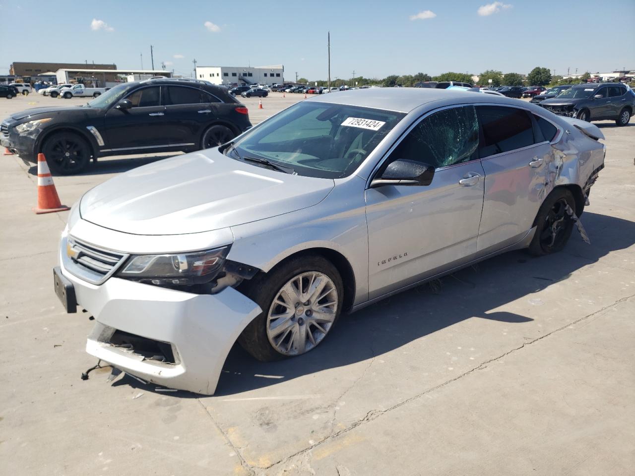 2015 Chevrolet Impala Ls VIN: 2G11Z5SL1F9144677 Lot: 72931424