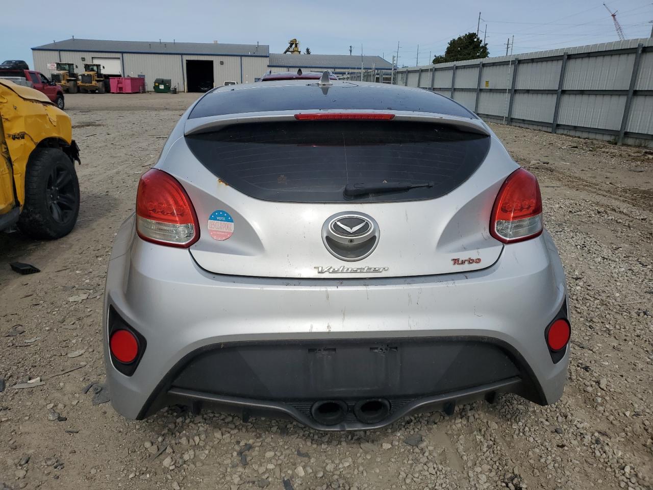 KMHTC6AEXFU233821 2015 Hyundai Veloster Turbo