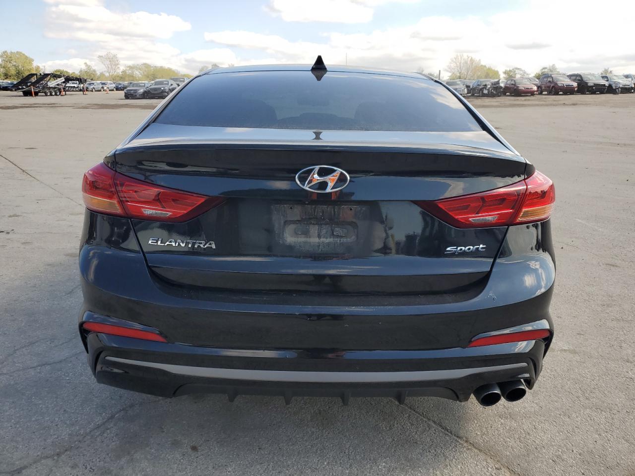 KMHD04LB5JU719594 2018 Hyundai Elantra Sport