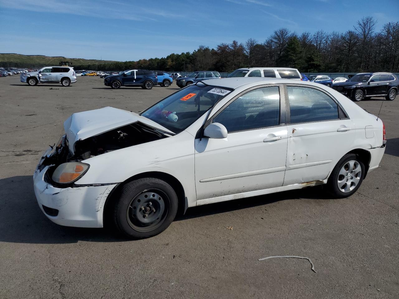2008 Kia Spectra Ex на продаже в Brookhaven, NY - Front End