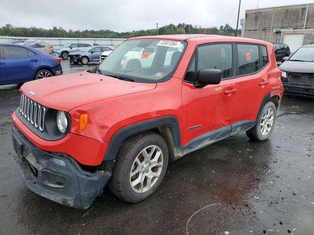  JEEP RENEGADE 2017 Красный