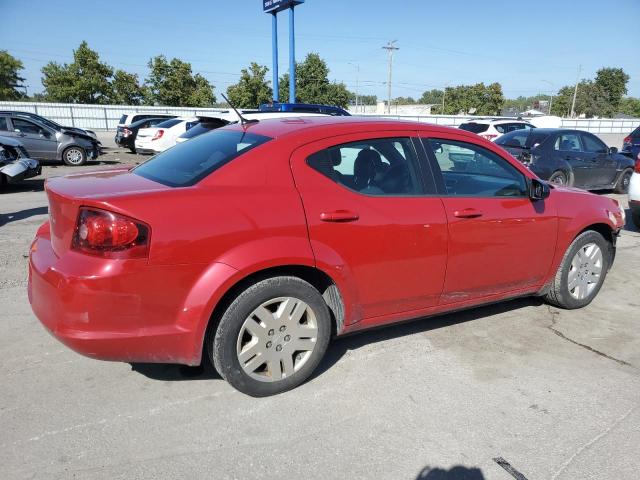  DODGE AVENGER 2013 Czerwony