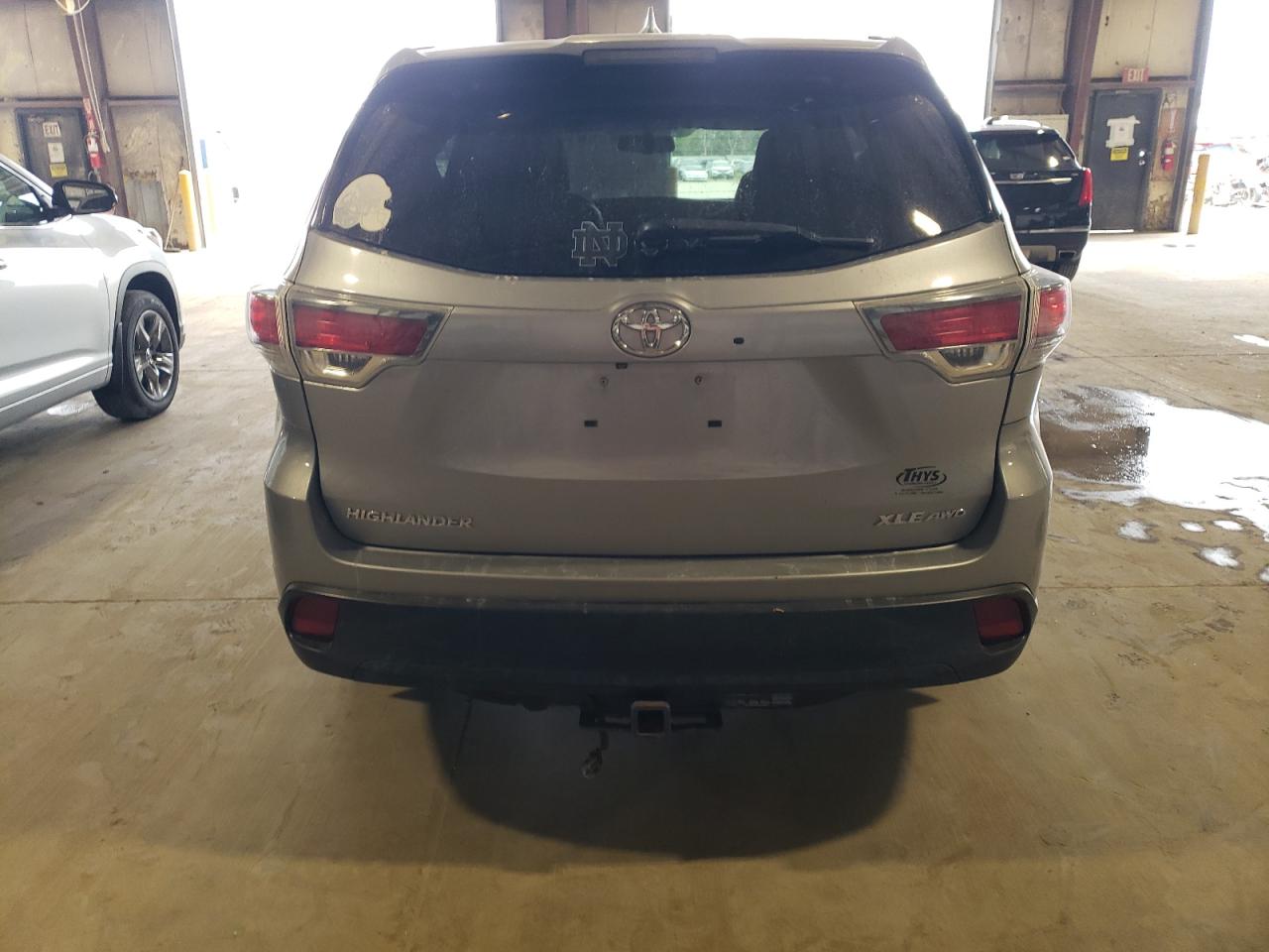 2015 Toyota Highlander Xle VIN: 5TDJKRFH5FS130989 Lot: 71180354