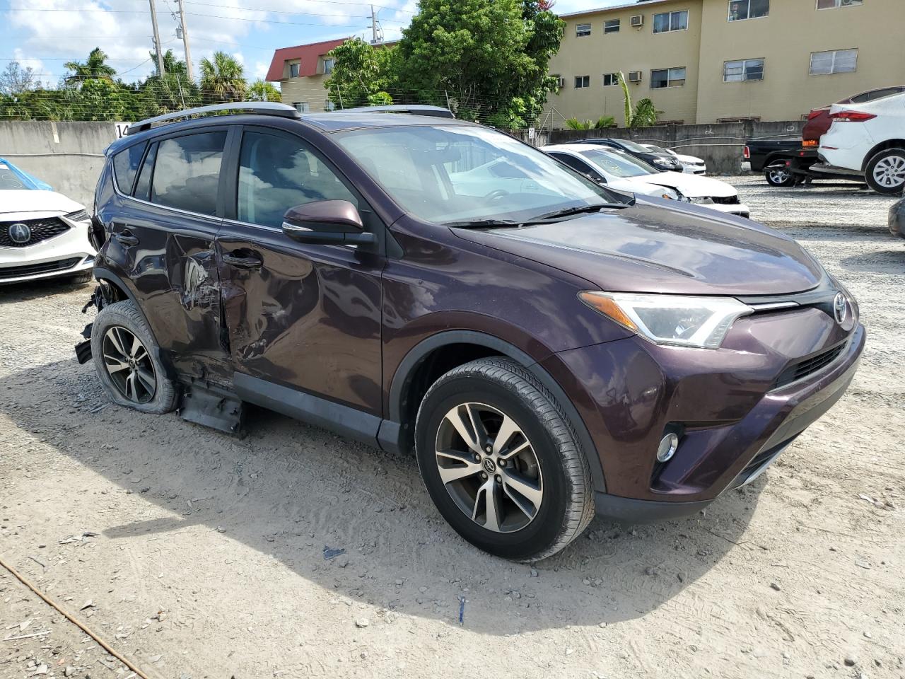 VIN 2T3WFREV2GW258950 2016 TOYOTA RAV4 no.4