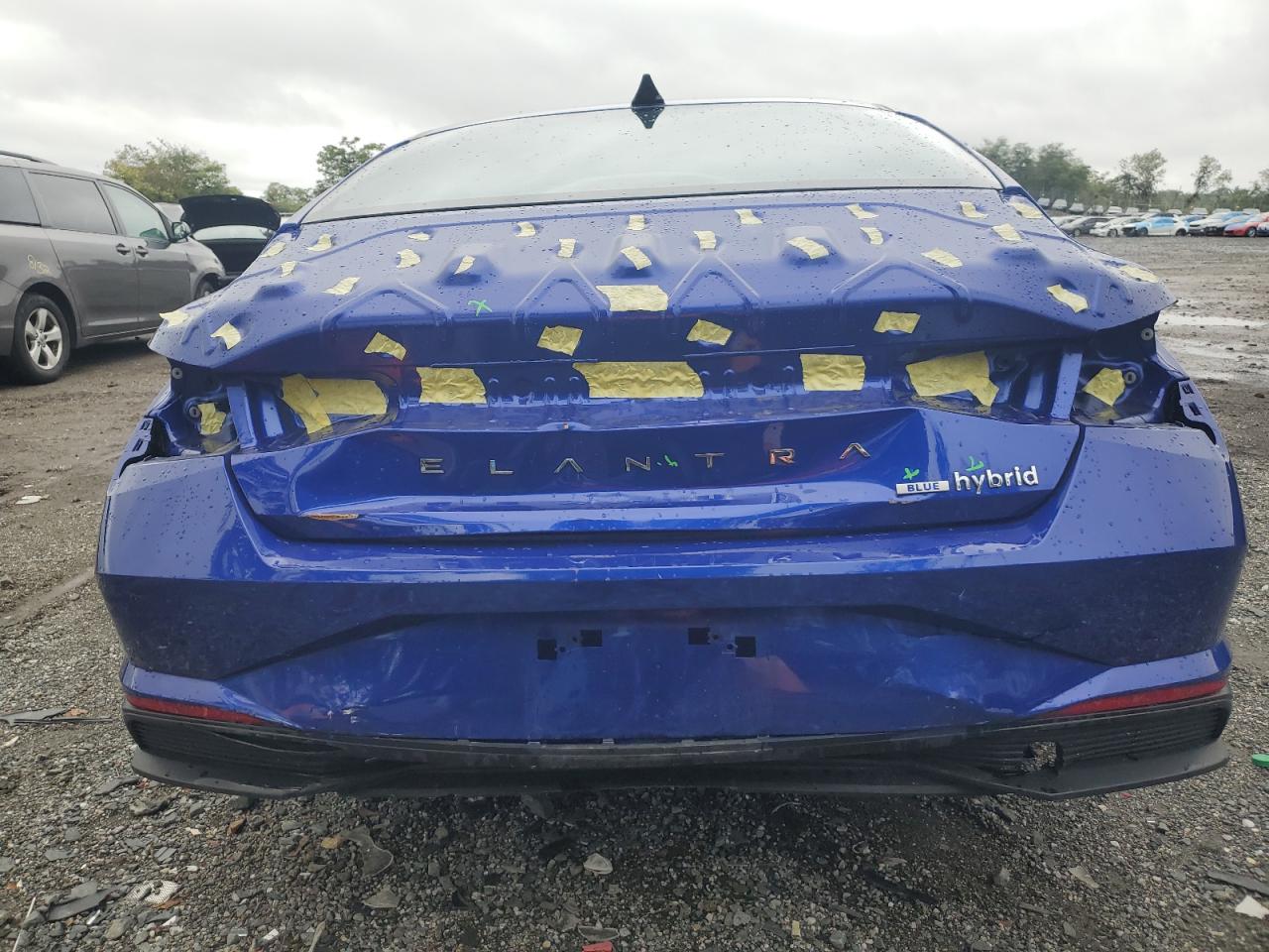 KMHLM4AJ9PU086181 2023 Hyundai Elantra Blue