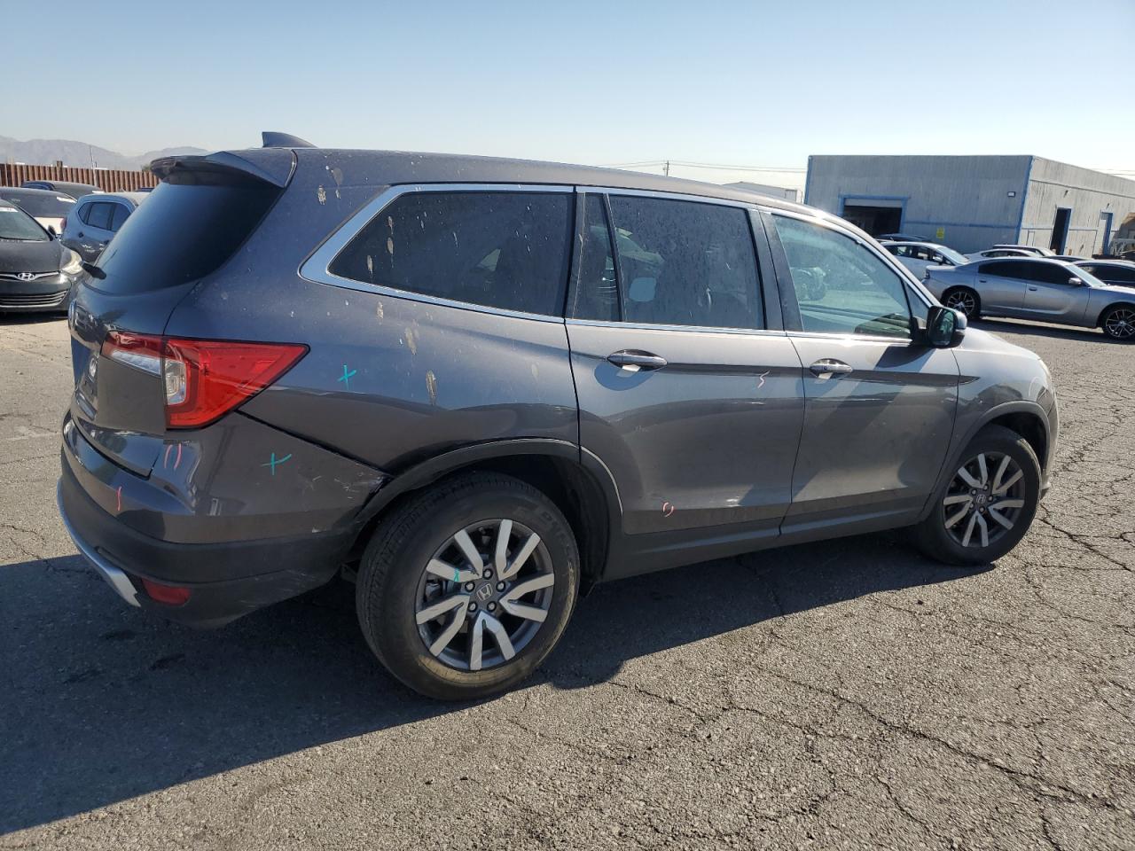 2020 Honda Pilot Ex VIN: 5FNYF5H31LB024360 Lot: 69480044