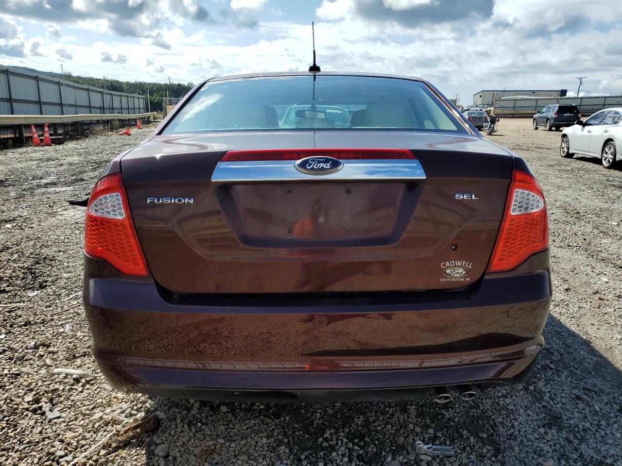 3FAHP0JA6CR184179 2012 Ford Fusion Sel