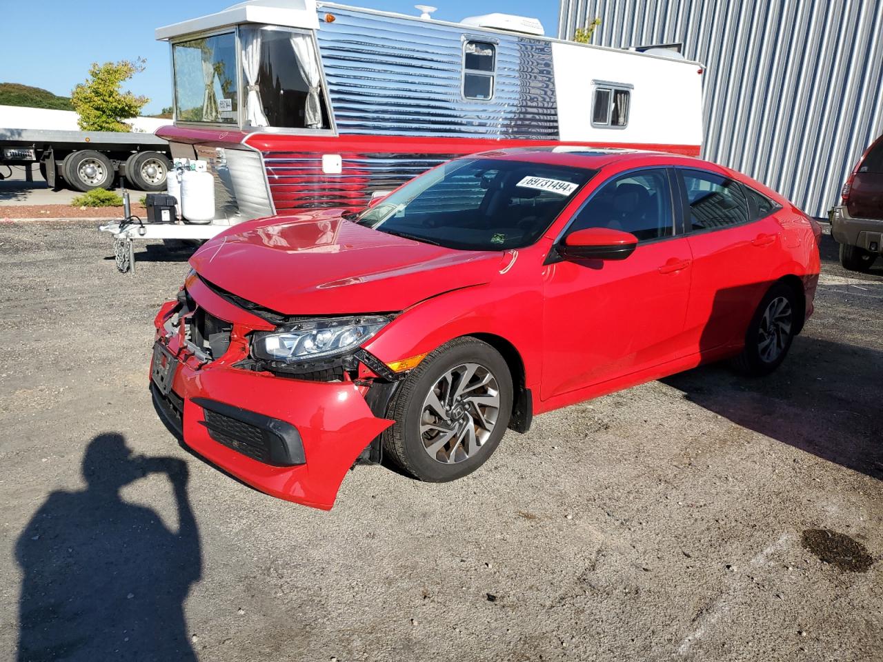 2HGFC2F79HH505187 2017 HONDA CIVIC - Image 1