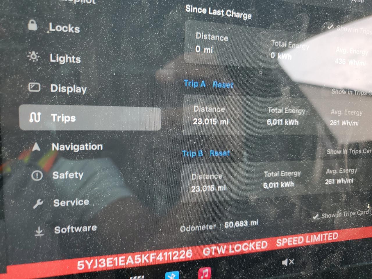 5YJ3E1EA5KF411226 2019 Tesla Model 3