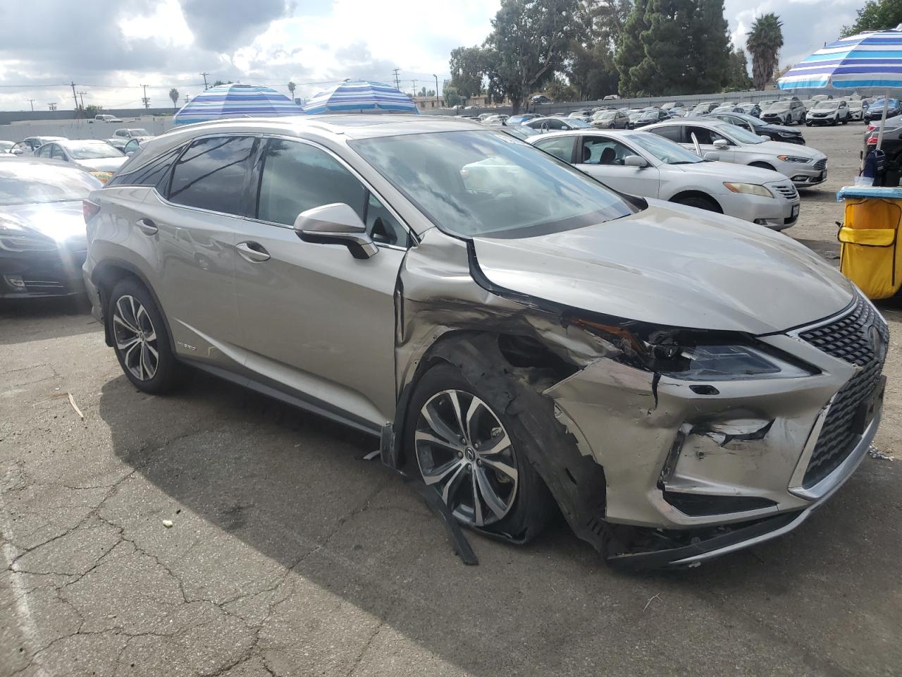 2022 Lexus Rx 450H VIN: 2T2HGMDA9NC093229 Lot: 71570634