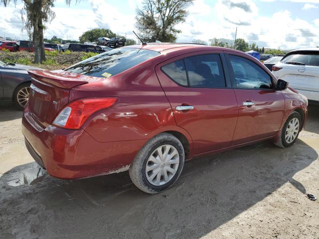  NISSAN VERSA 2018 Бургунді