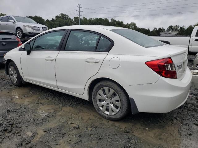  HONDA CIVIC 2012 White