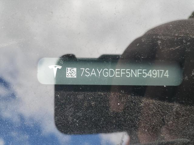 7SAYGDEF5NF549174 Tesla Model Y  12