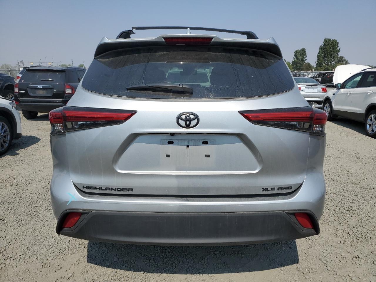 2022 Toyota Highlander Xle VIN: 5TDGZRBH9NS595107 Lot: 69017364