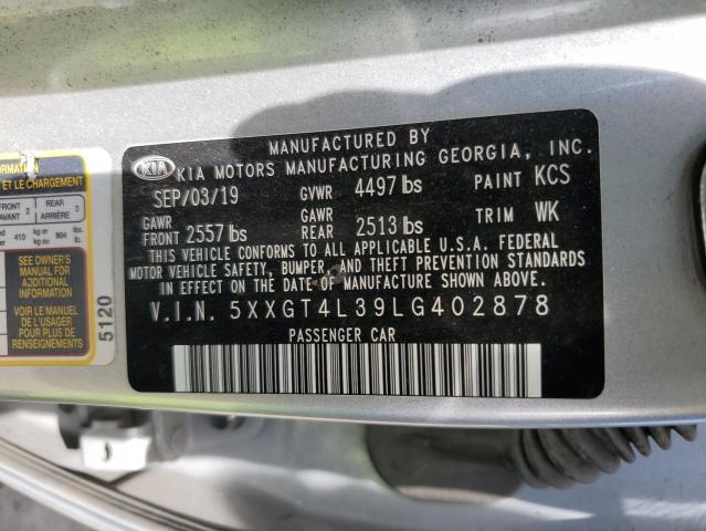 5XXGT4L39LG402878 Kia Optima LX 13