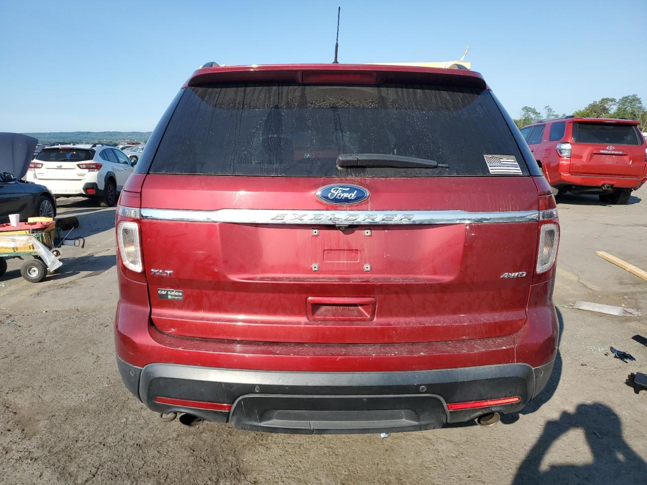 2013 Ford Explorer Xlt VIN: 1FM5K8D89DGC92190 Lot: 70205304