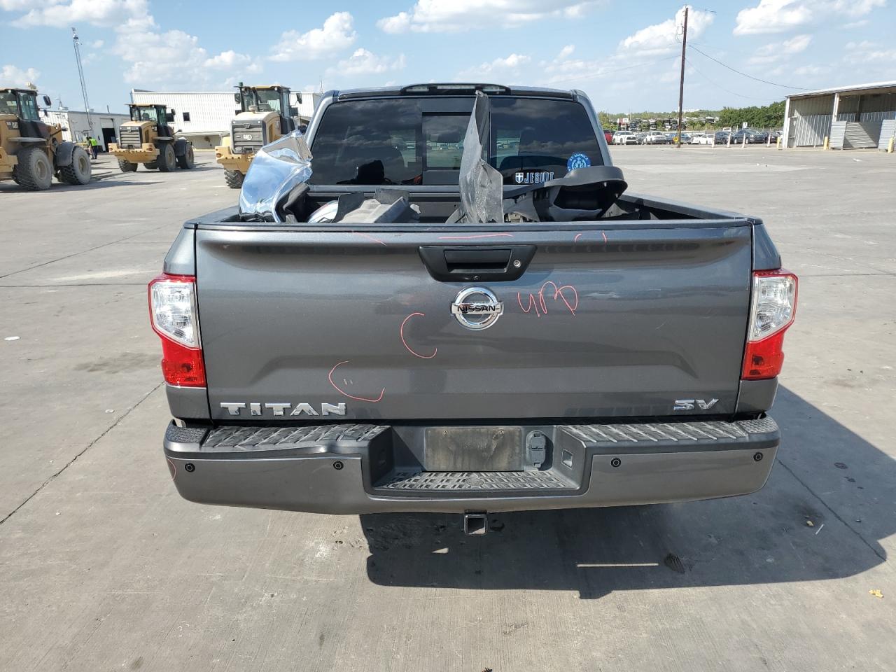 2017 Nissan Titan Sv VIN: 1N6AA1E61HN509689 Lot: 72040234