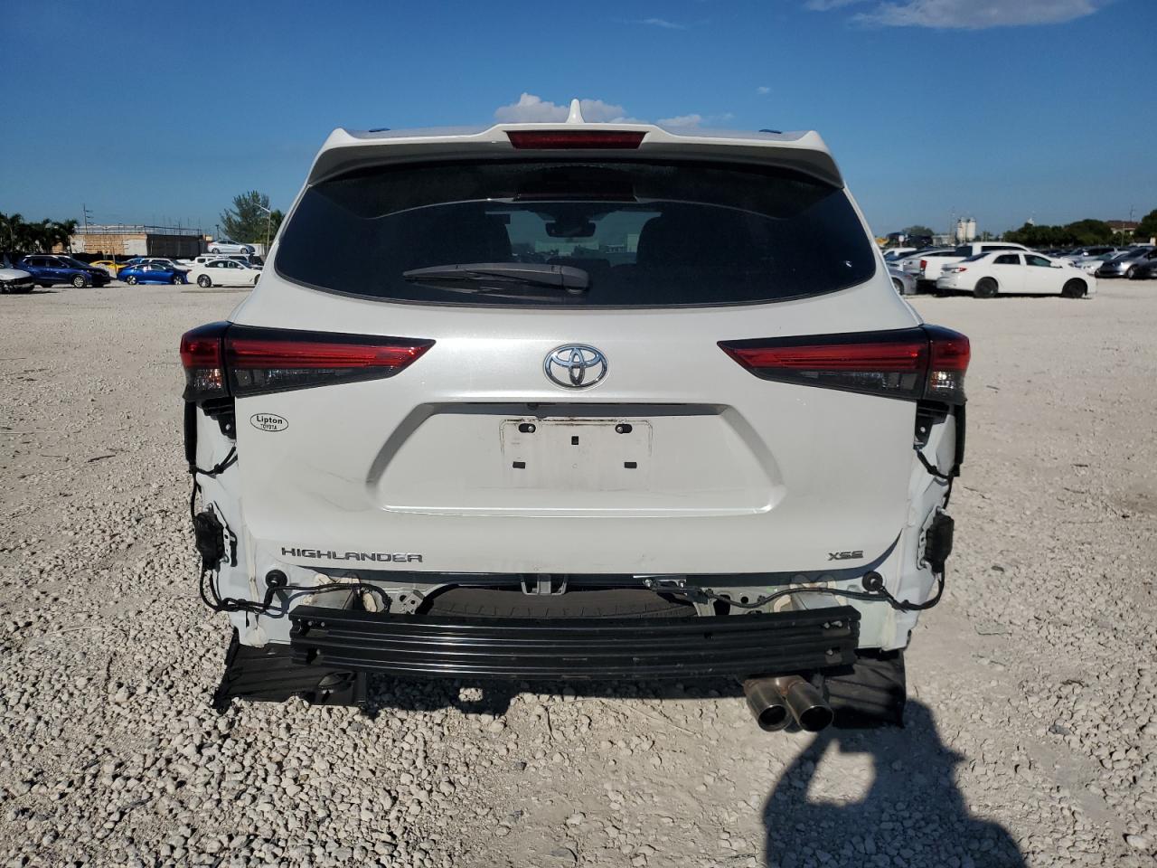 2022 Toyota Highlander Xse VIN: 5TDLZRAH6NS095132 Lot: 72466414