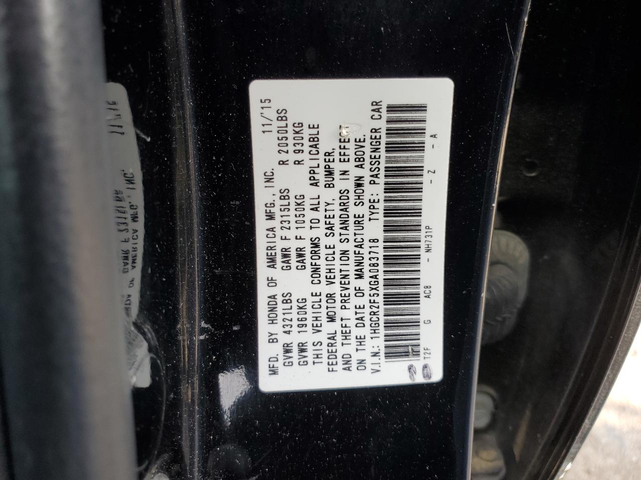 2016 Honda Accord - Image 12