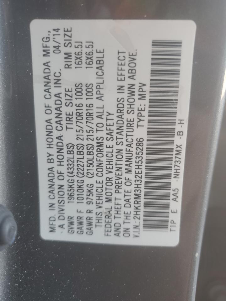 2HKRM3H32EH535286 2014 Honda Cr-V Lx