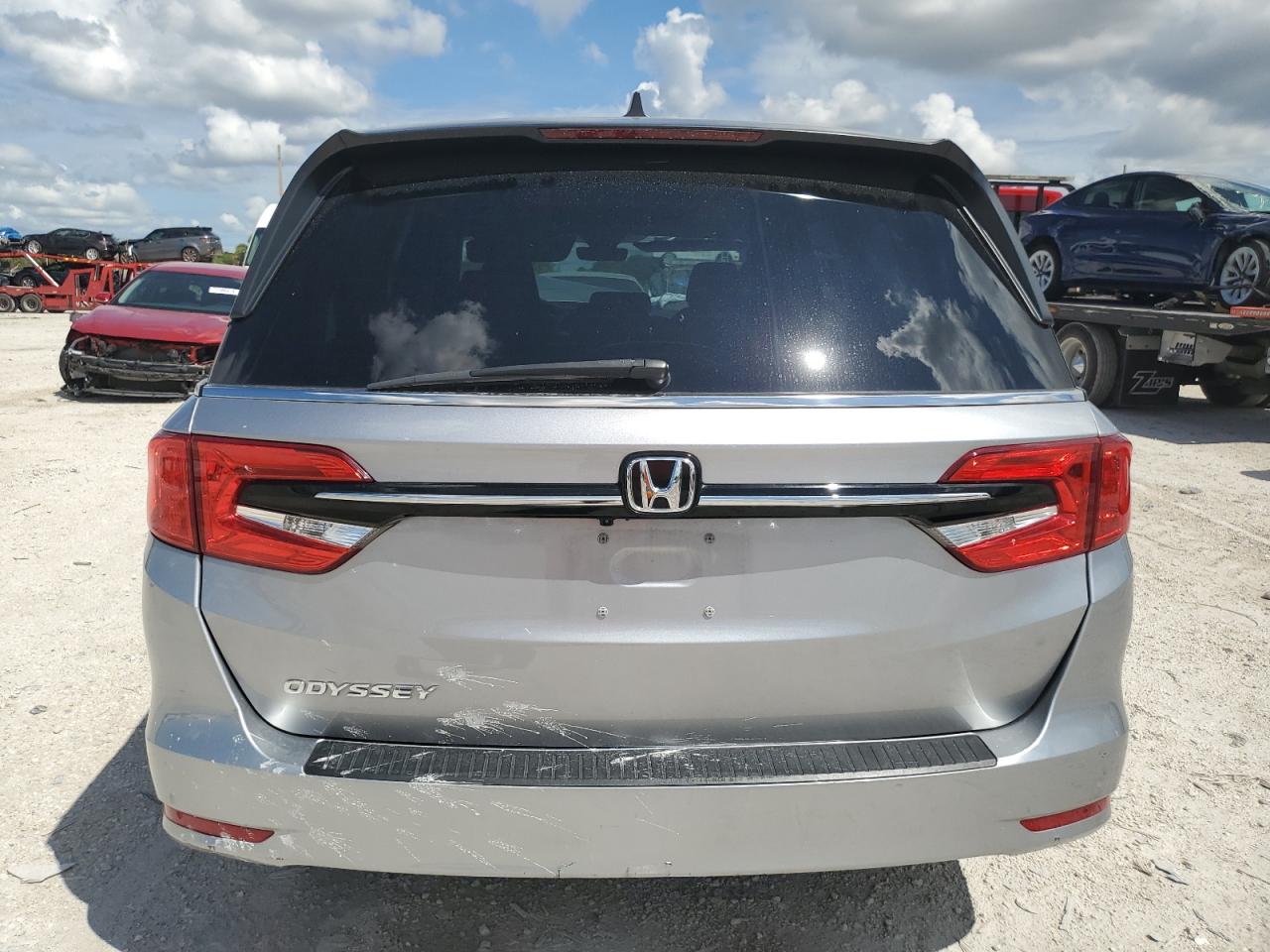 2022 Honda Odyssey Exl VIN: 5FNRL6H77NB069375 Lot: 71302164