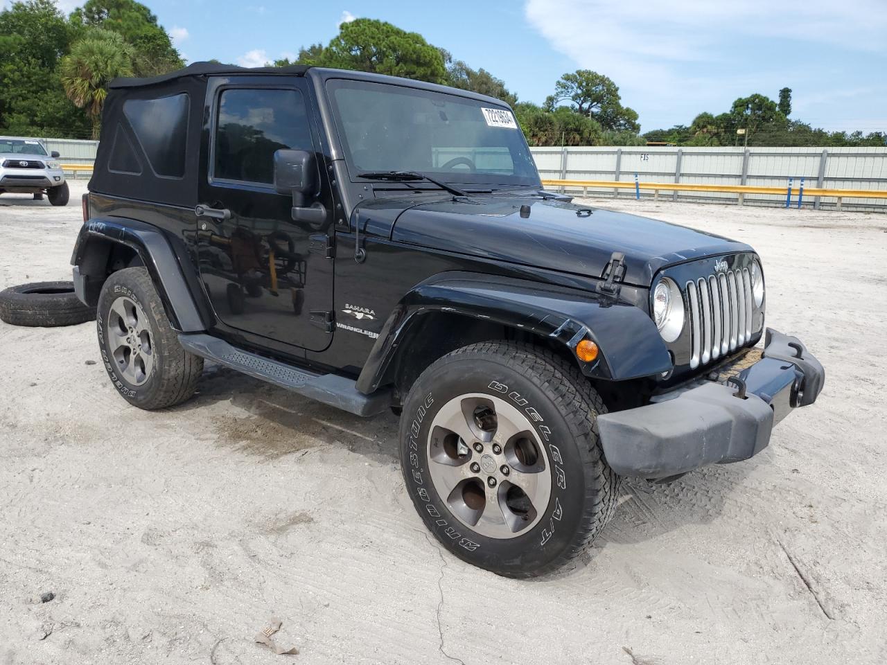 2018 Jeep Wrangler Sahara VIN: 1C4AJWBGXJL844612 Lot: 72219634