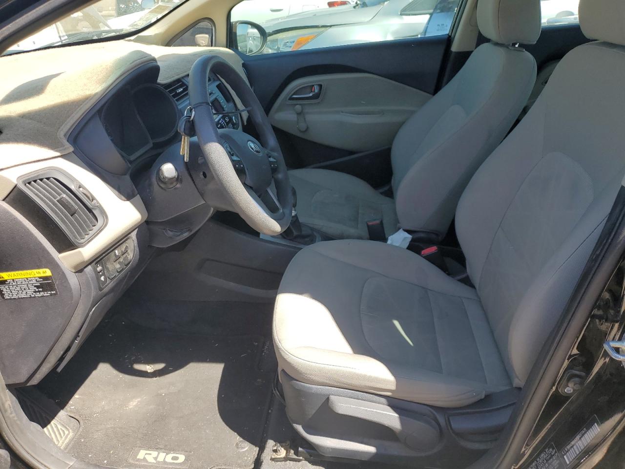 KNADM4A34E6377471 2014 Kia Rio Lx