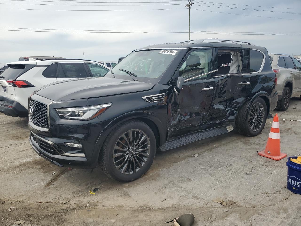 2024 Infiniti Qx80 Luxe VIN: JN8AZ2AE5R9326857 Lot: 70238584