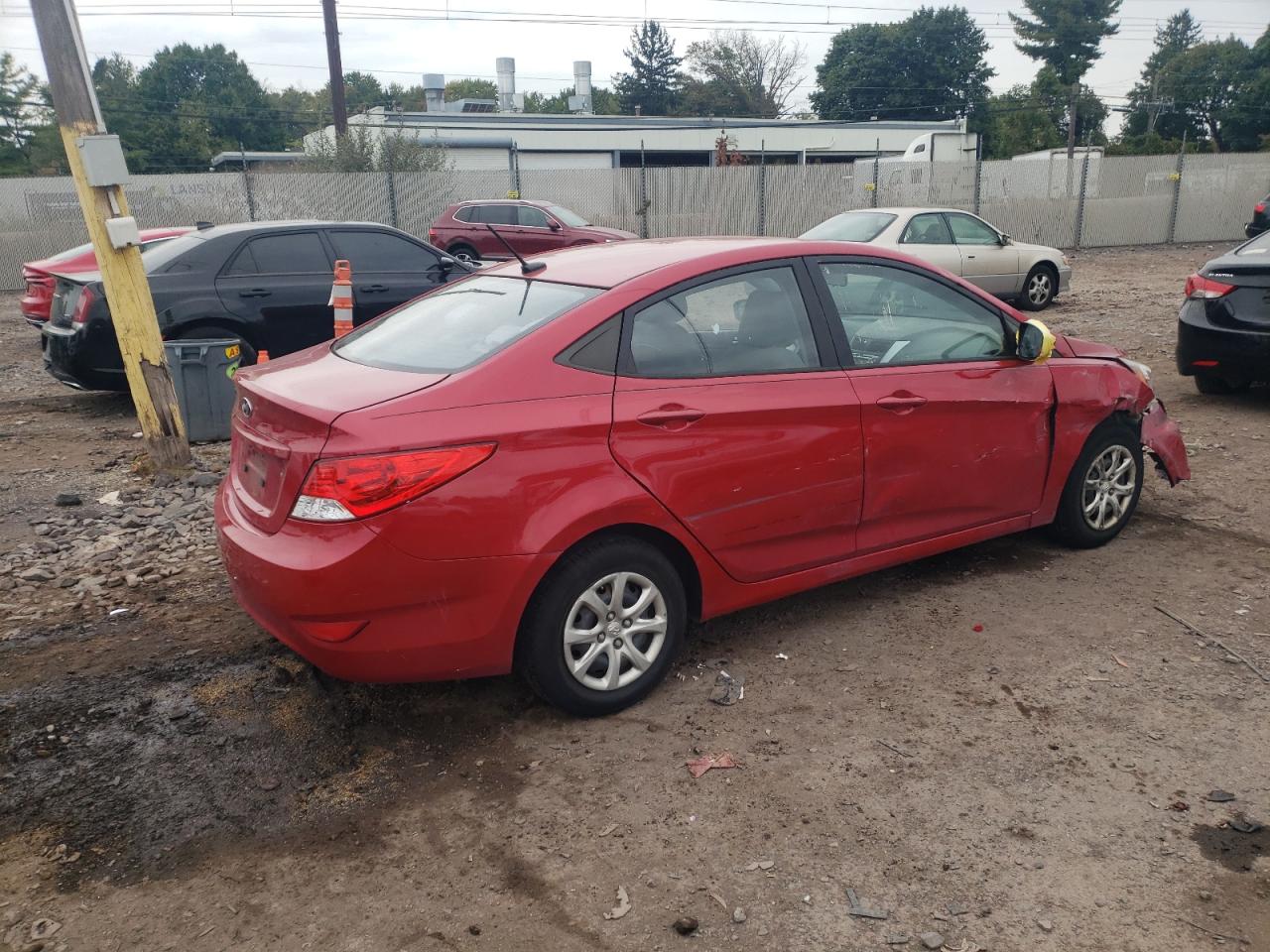 2013 Hyundai Accent Gls VIN: KMHCT4AEXDU514678 Lot: 72201944