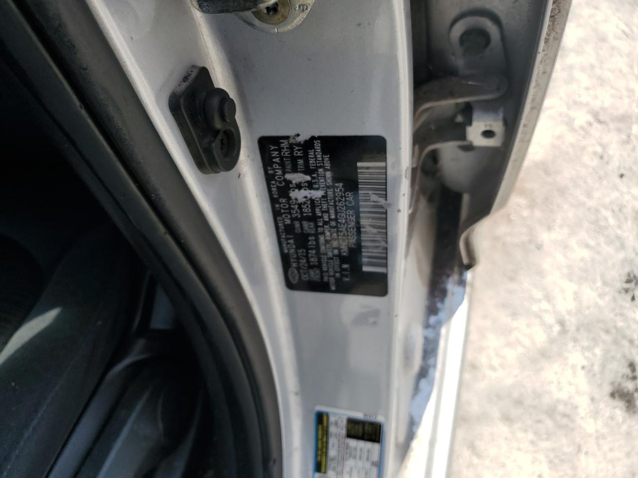 KMHCT5AE4GU262954 2016 Hyundai Accent Se