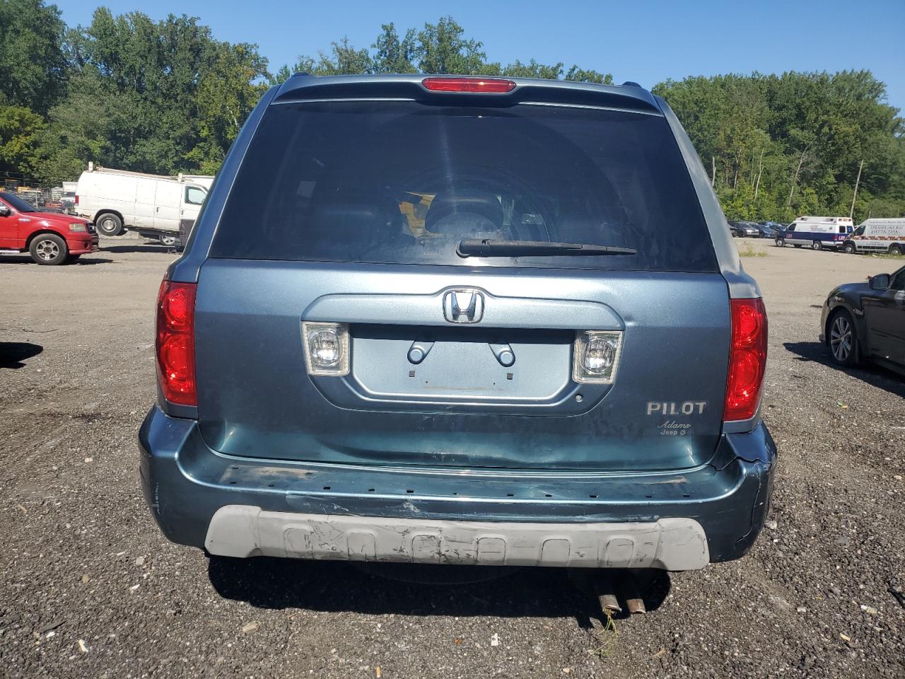 2HKYF18525H537597 2005 Honda Pilot Exl