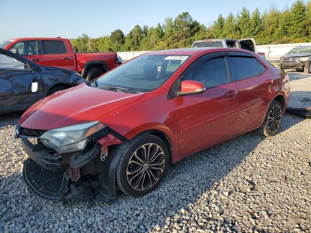  TOYOTA COROLLA 2016 Burgundy