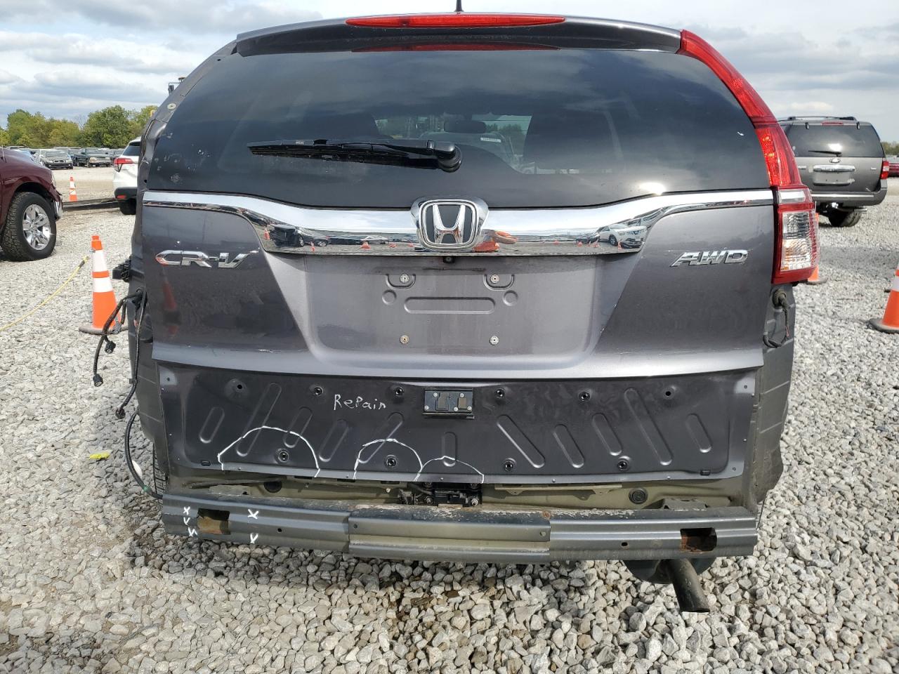 2HKRM4H53GH646035 2016 Honda Cr-V Ex