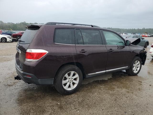  TOYOTA HIGHLANDER 2013 Burgundy