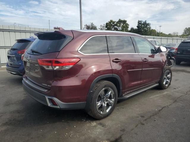  TOYOTA HIGHLANDER 2018 Бургунди