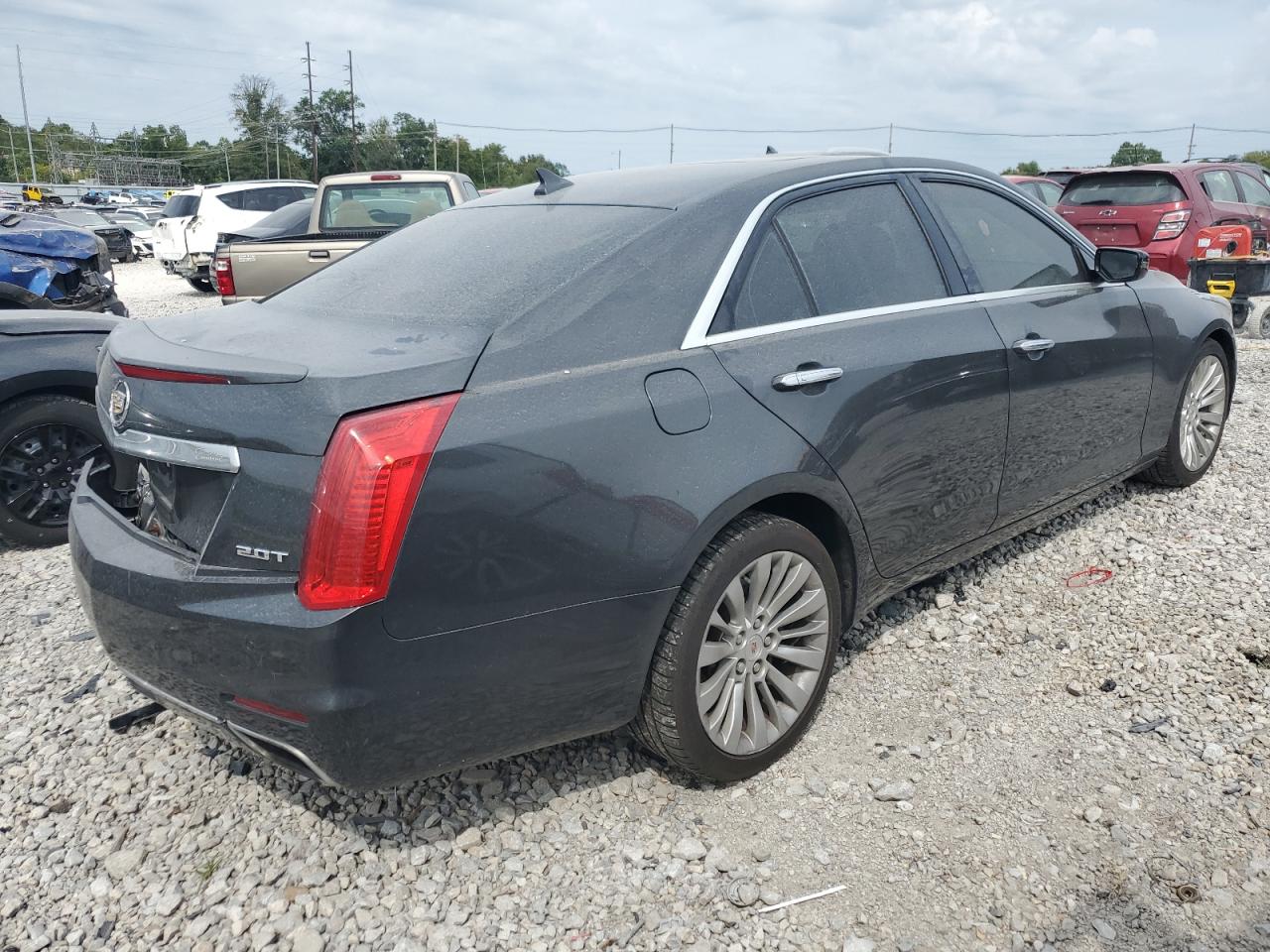 VIN 1G6AX5SX7E0118550 2014 CADILLAC CTS no.3